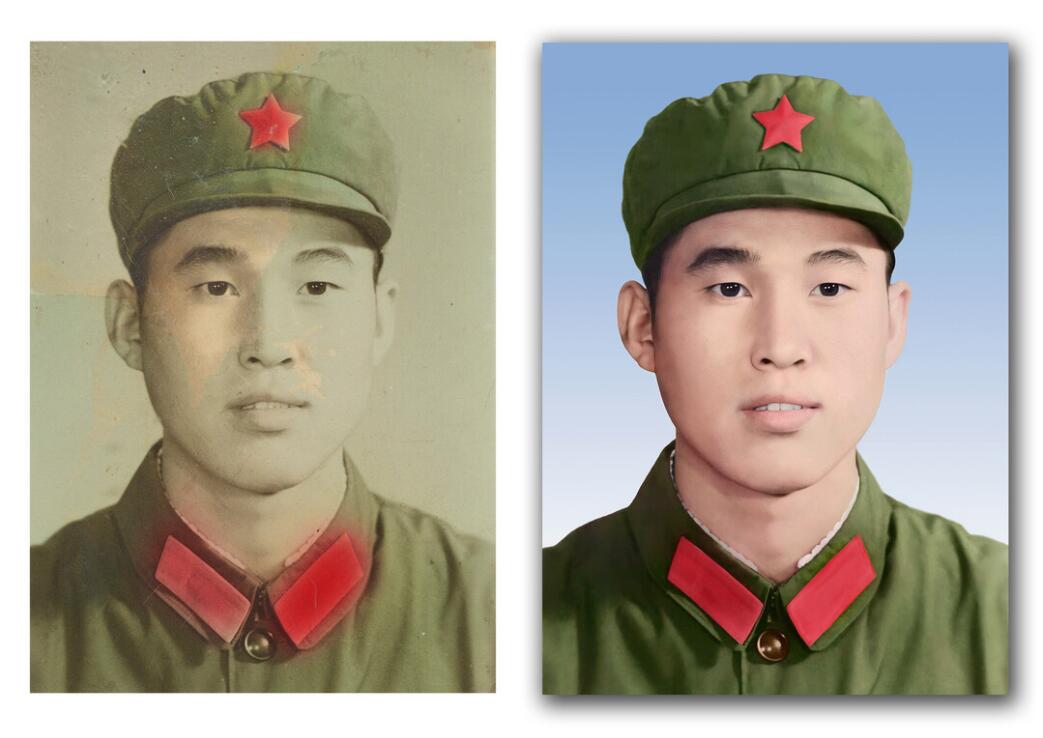 盖州破损照片修复-18